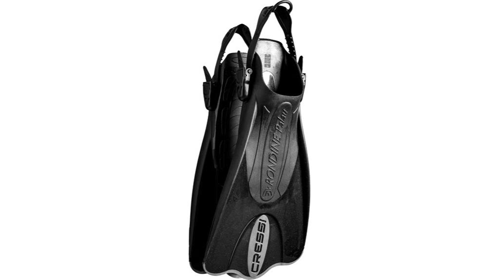 adjustable short snorkeling fins