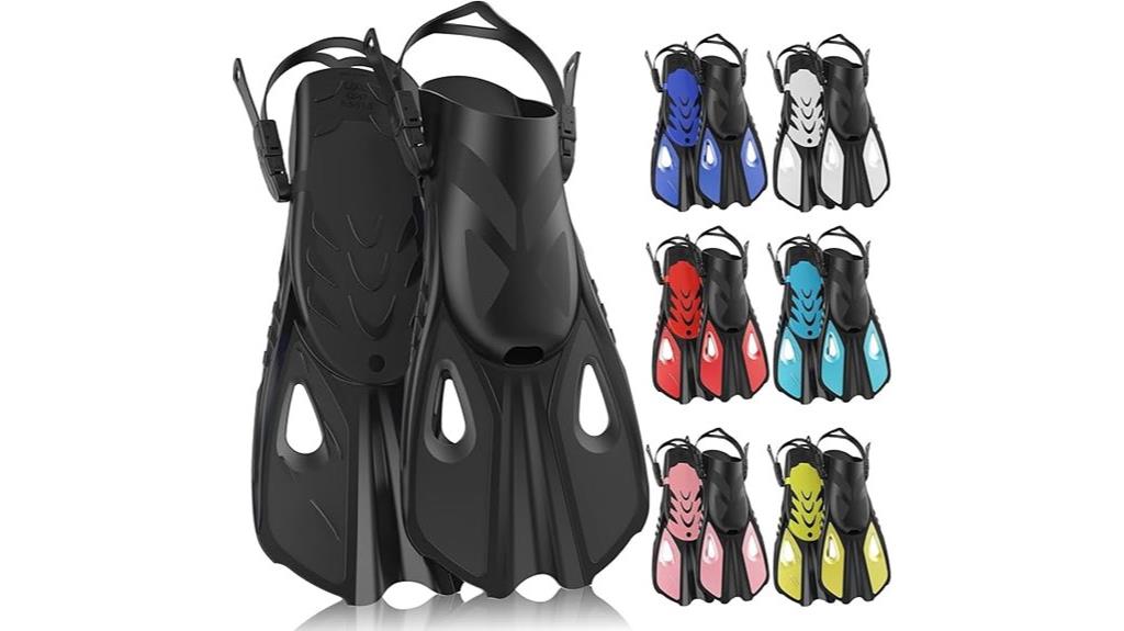 adjustable snorkel fins