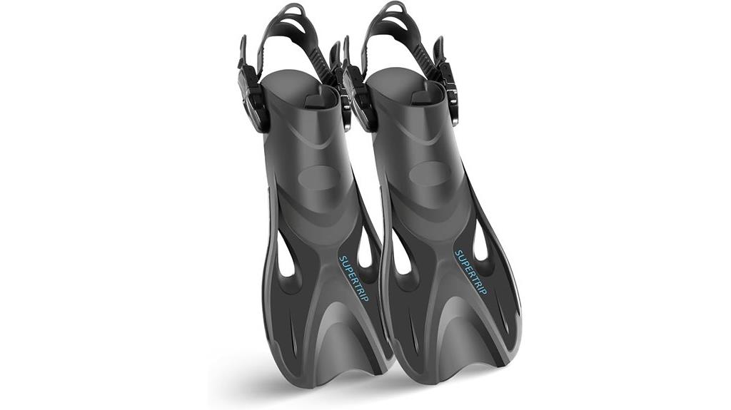 adult and youth snorkel fins