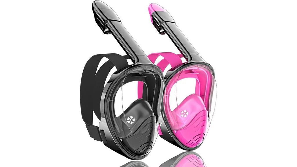adult full face snorkel mask