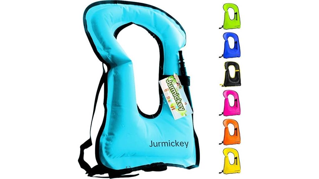 adult inflatable snorkeling vest