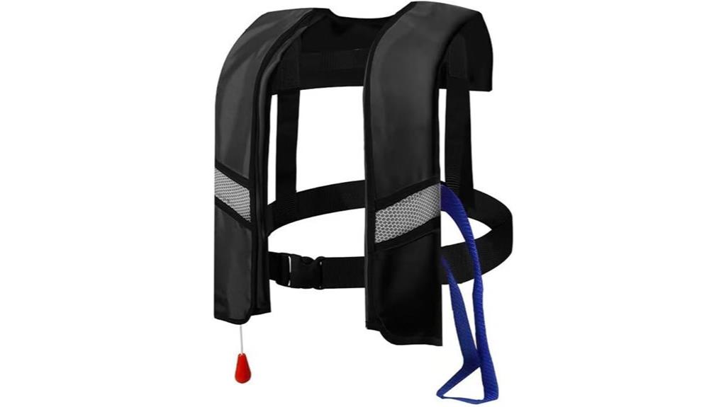 adult inflatable water safety vest