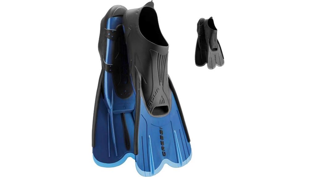 adult short swim fins