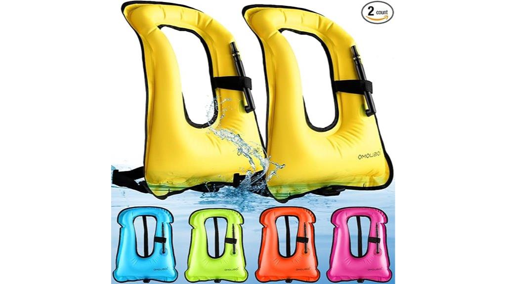 adult snorkeling vest set