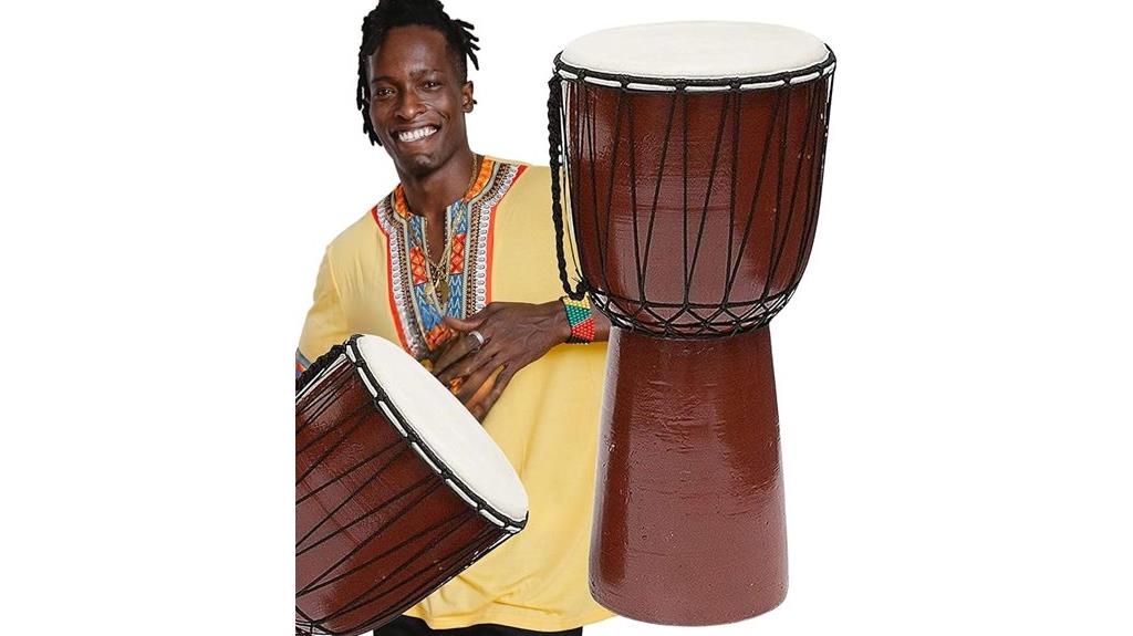 african goat skin drum