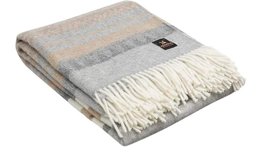alpaca cherokee wool blanket