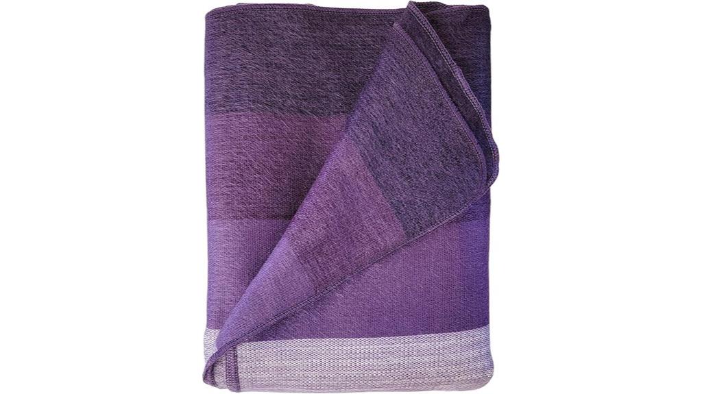 alpaca wool throw blanket