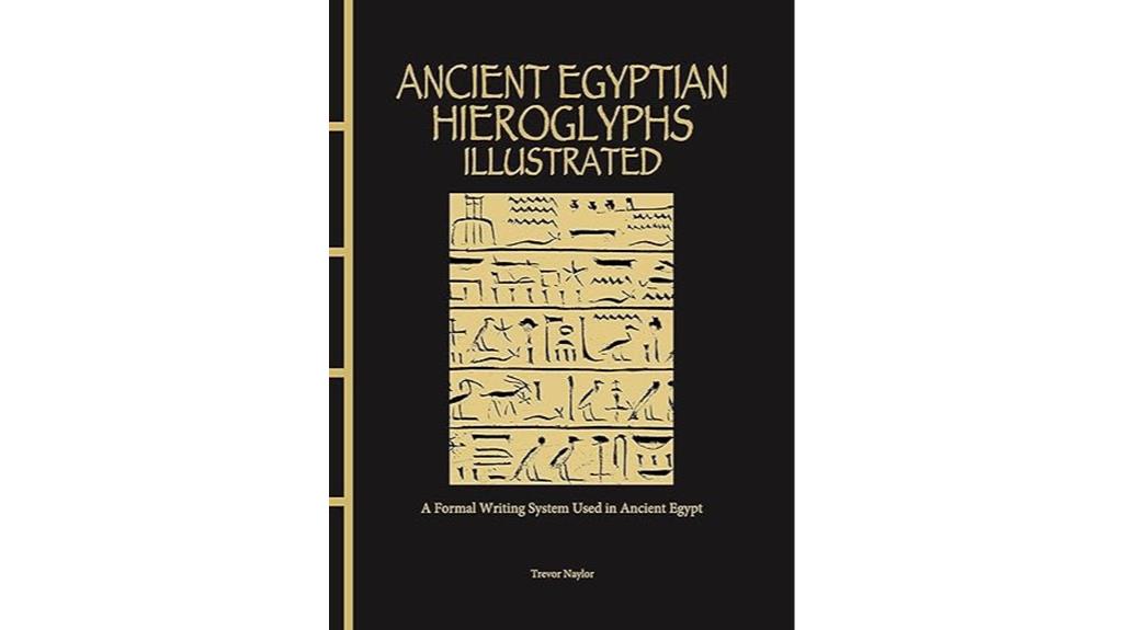 ancient egyptian hieroglyphs illustration