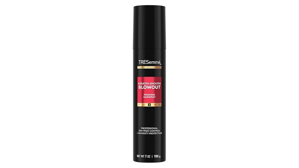 anti frizz hair spray