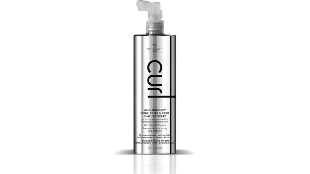 anti humidity curl shine spray