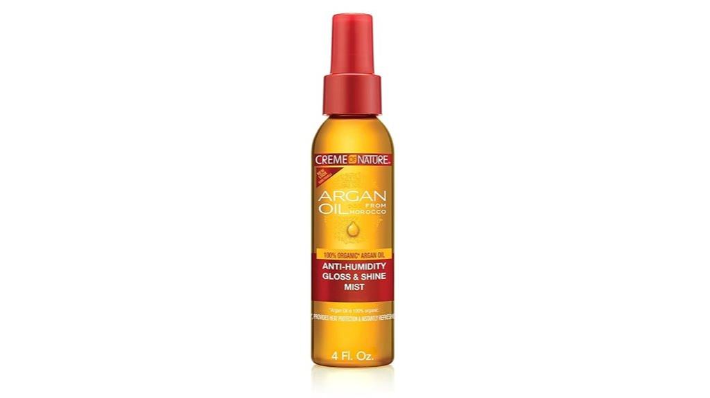 argan oil shine mist