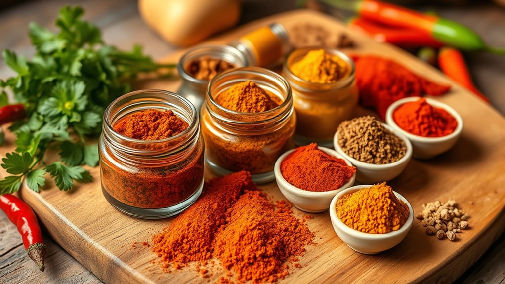 authentic flavorful spice selection