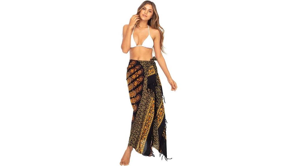 bali inspired cover up sarong