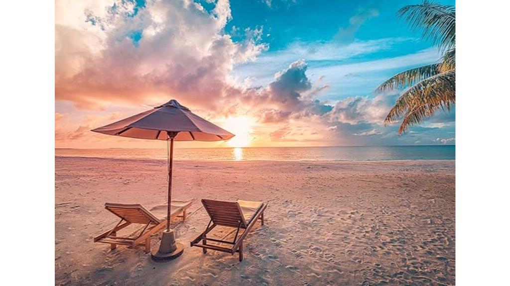 beach scene jigsaw puzzle