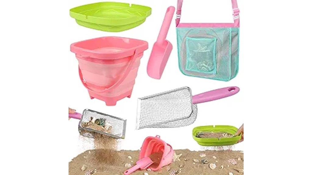 beach toy set with accessories