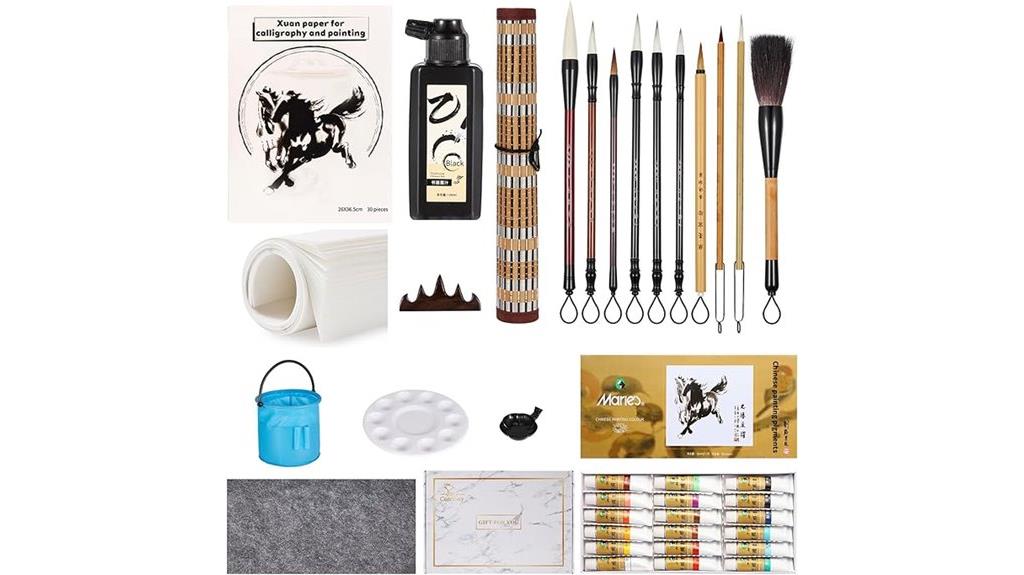 beginner chinese calligraphy kit