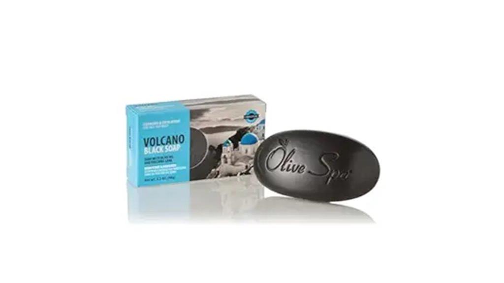 black soap with olive oil