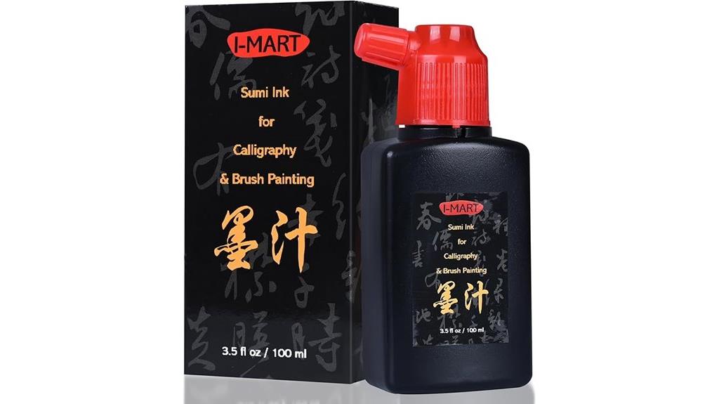 calligraphy ink 3 5oz bottle