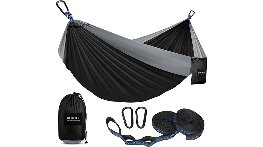 camping hammock with straps