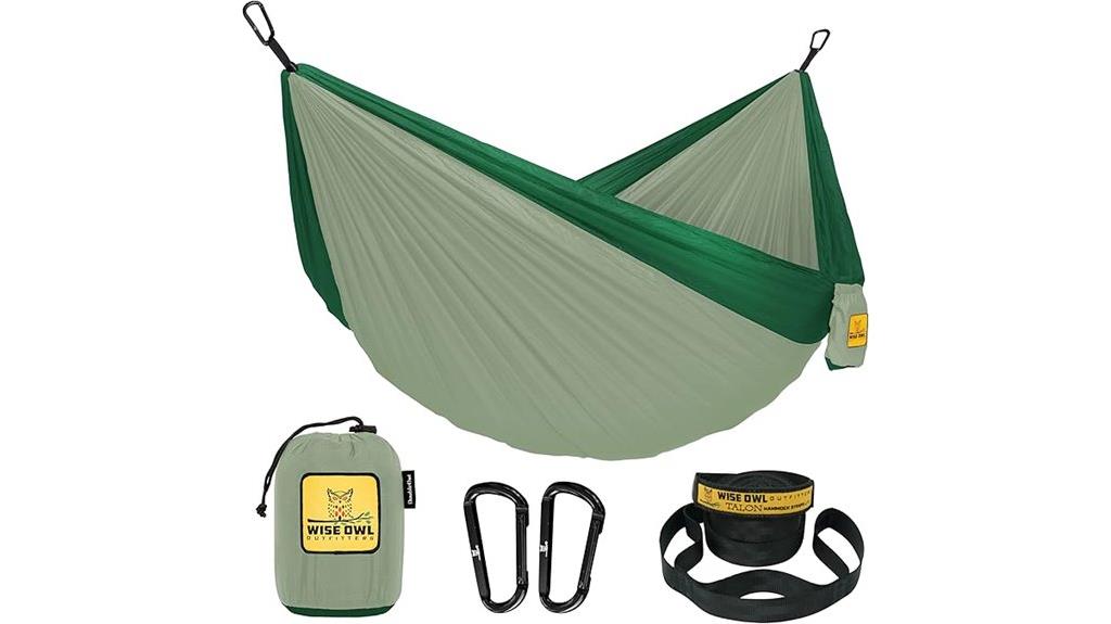 camping hammock with straps