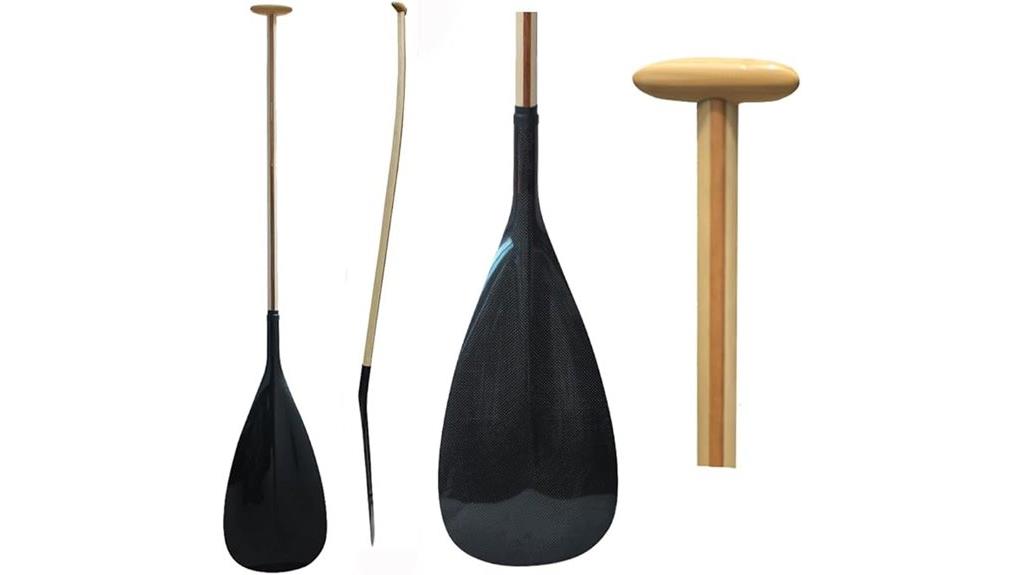 carbon fiber outrigger paddle
