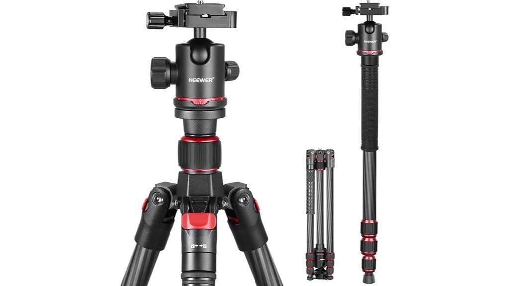 carbon fiber tripod with ball head