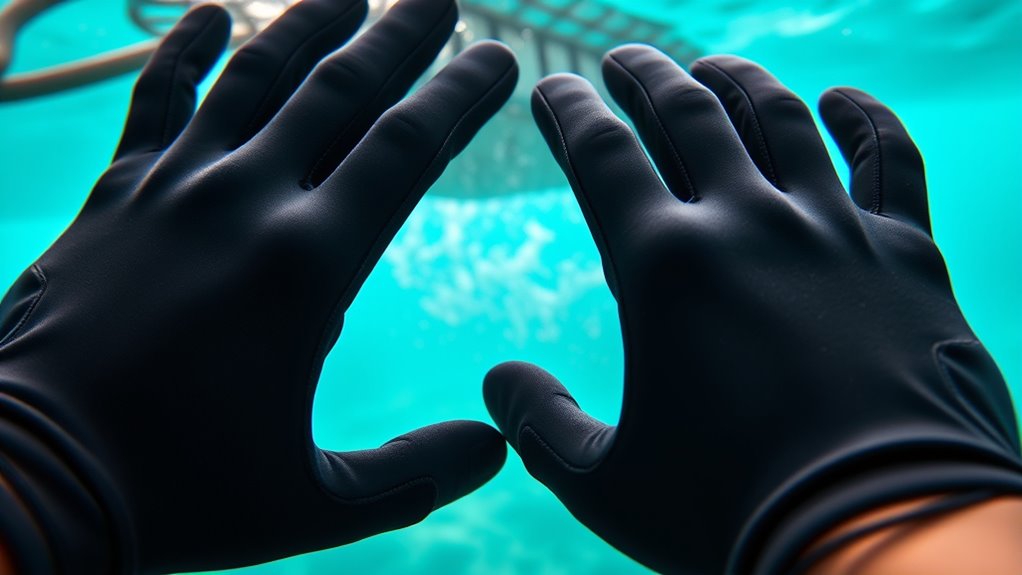 choosing comfortable dive gloves