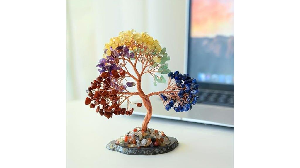 citrine tree home gift