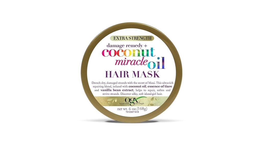 coconut hair mask 6oz