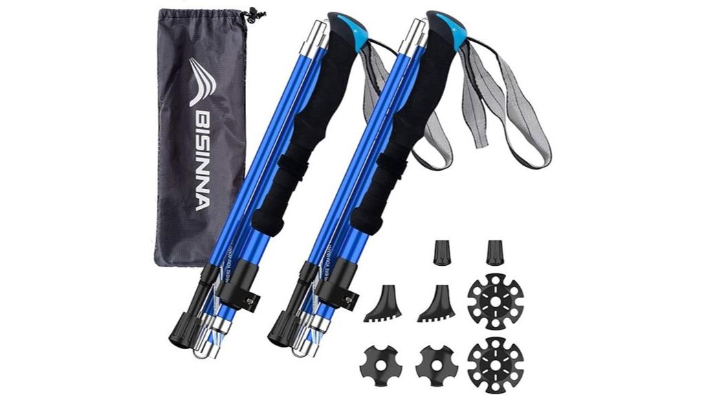 collapsible hiking poles pack