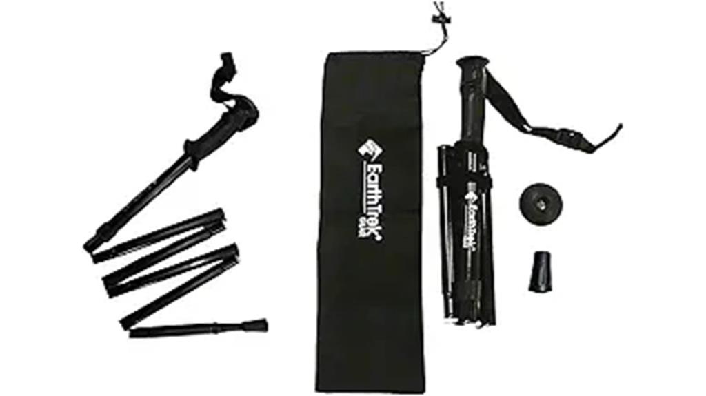collapsible hiking trekking poles