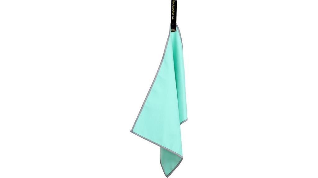 compact microfiber travel towel