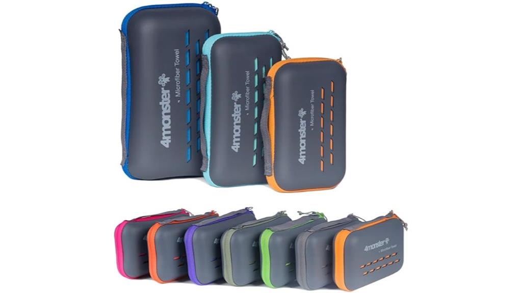 compact microfiber travel towel