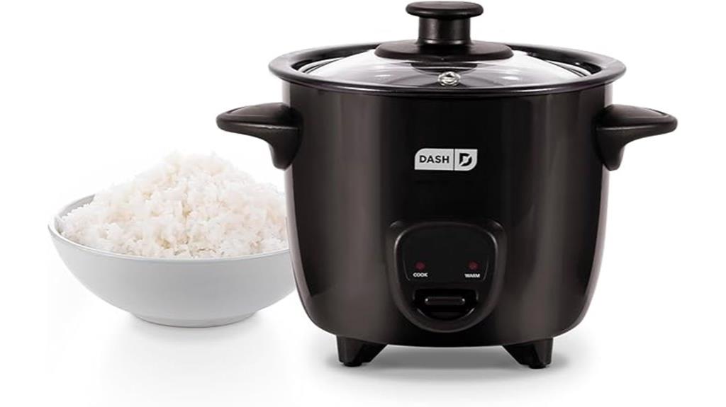 compact nonstick rice cooker
