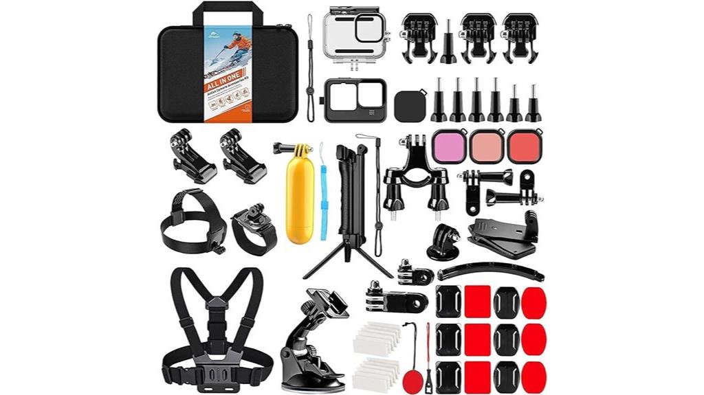 comprehensive gopro accessory bundle