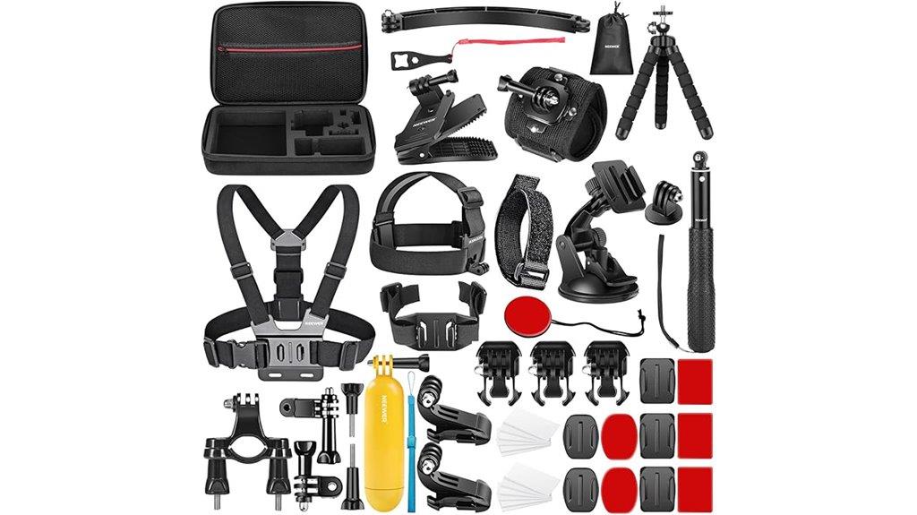 comprehensive gopro accessory kit