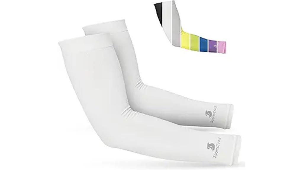 cooling arm sleeves for sports