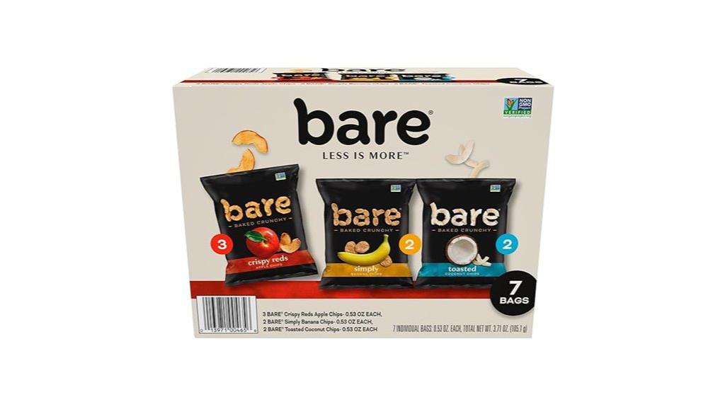 crunchy fruit snack pack