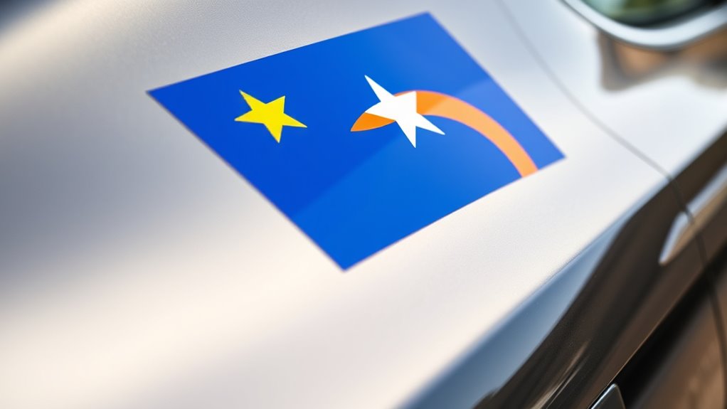 curacao flag car decals