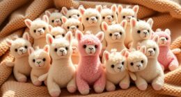 cute plush llama toys