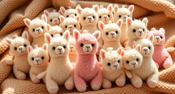 cute plush llama toys