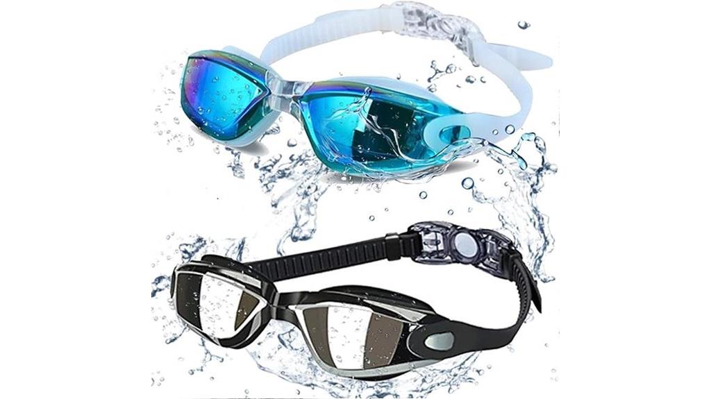 dual anti fog uv goggles