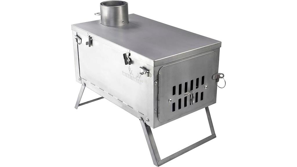 durable titanium camping stove