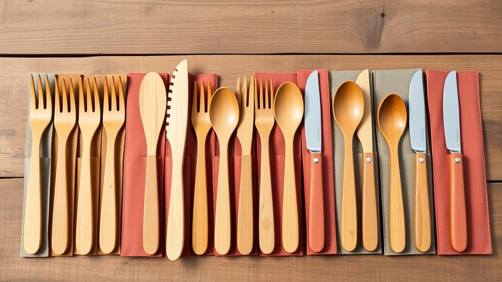 eco friendly bamboo travel utensils