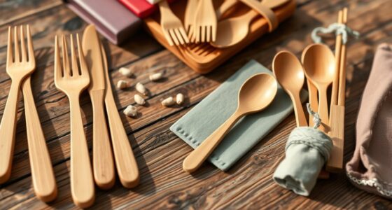 eco friendly bamboo travel utensils