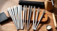 eco friendly titanium travel chopsticks
