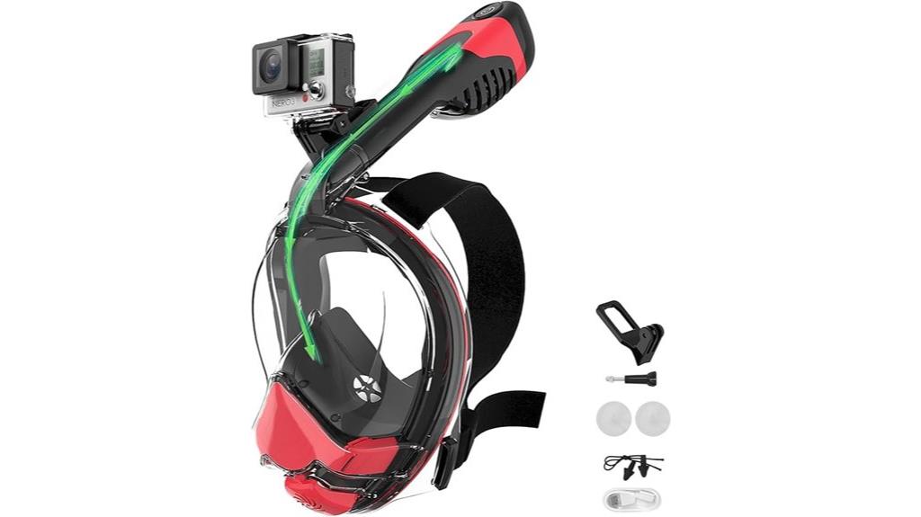 electric adult snorkel mask