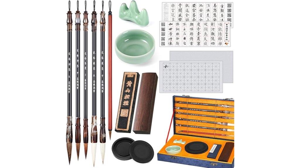 elegant 14 piece calligraphy set