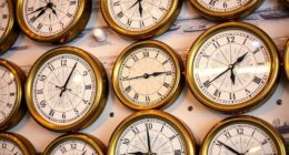 elegant brass tide clocks