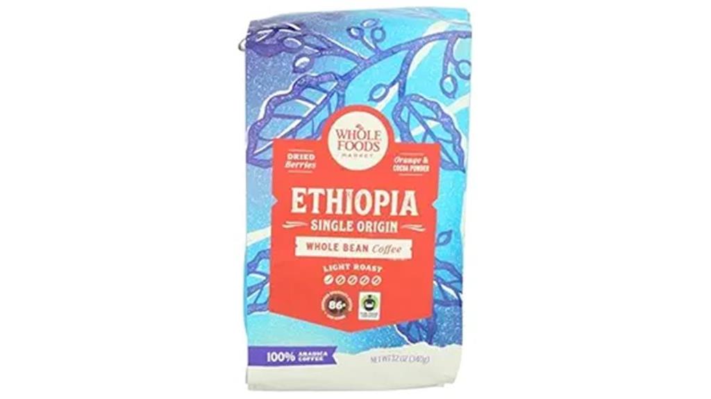 ethiopian whole bean coffee